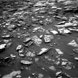 Nasa's Mars rover Curiosity acquired this image using its Left Navigation Camera on Sol 1501, at drive 2736, site number 58