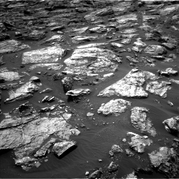 Nasa's Mars rover Curiosity acquired this image using its Left Navigation Camera on Sol 1501, at drive 2754, site number 58