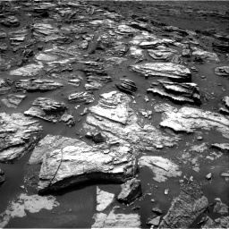 Nasa's Mars rover Curiosity acquired this image using its Right Navigation Camera on Sol 1501, at drive 2436, site number 58