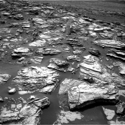 Nasa's Mars rover Curiosity acquired this image using its Right Navigation Camera on Sol 1501, at drive 2442, site number 58