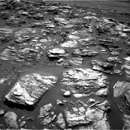 Nasa's Mars rover Curiosity acquired this image using its Right Navigation Camera on Sol 1501, at drive 2448, site number 58