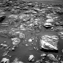 Nasa's Mars rover Curiosity acquired this image using its Right Navigation Camera on Sol 1501, at drive 2460, site number 58