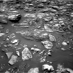 Nasa's Mars rover Curiosity acquired this image using its Right Navigation Camera on Sol 1501, at drive 2466, site number 58