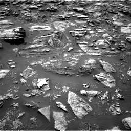 Nasa's Mars rover Curiosity acquired this image using its Right Navigation Camera on Sol 1501, at drive 2484, site number 58