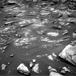 Nasa's Mars rover Curiosity acquired this image using its Right Navigation Camera on Sol 1501, at drive 2544, site number 58