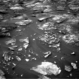 Nasa's Mars rover Curiosity acquired this image using its Right Navigation Camera on Sol 1501, at drive 2556, site number 58
