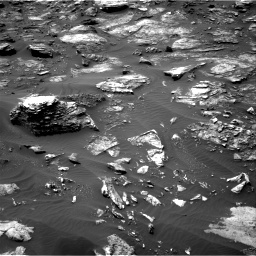 Nasa's Mars rover Curiosity acquired this image using its Right Navigation Camera on Sol 1501, at drive 2562, site number 58