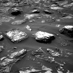 Nasa's Mars rover Curiosity acquired this image using its Right Navigation Camera on Sol 1501, at drive 2580, site number 58