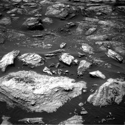 Nasa's Mars rover Curiosity acquired this image using its Right Navigation Camera on Sol 1501, at drive 2622, site number 58
