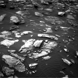 Nasa's Mars rover Curiosity acquired this image using its Right Navigation Camera on Sol 1501, at drive 2652, site number 58