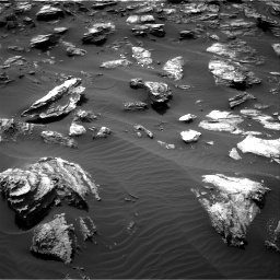 Nasa's Mars rover Curiosity acquired this image using its Right Navigation Camera on Sol 1501, at drive 2670, site number 58