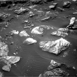 Nasa's Mars rover Curiosity acquired this image using its Right Navigation Camera on Sol 1501, at drive 2688, site number 58