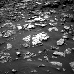 Nasa's Mars rover Curiosity acquired this image using its Right Navigation Camera on Sol 1501, at drive 2718, site number 58