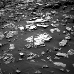 Nasa's Mars rover Curiosity acquired this image using its Right Navigation Camera on Sol 1501, at drive 2724, site number 58