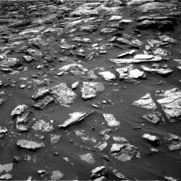 Nasa's Mars rover Curiosity acquired this image using its Right Navigation Camera on Sol 1501, at drive 2736, site number 58