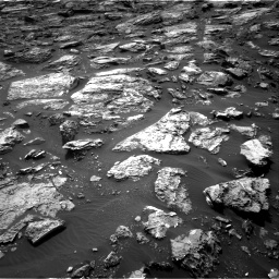 Nasa's Mars rover Curiosity acquired this image using its Right Navigation Camera on Sol 1501, at drive 2754, site number 58