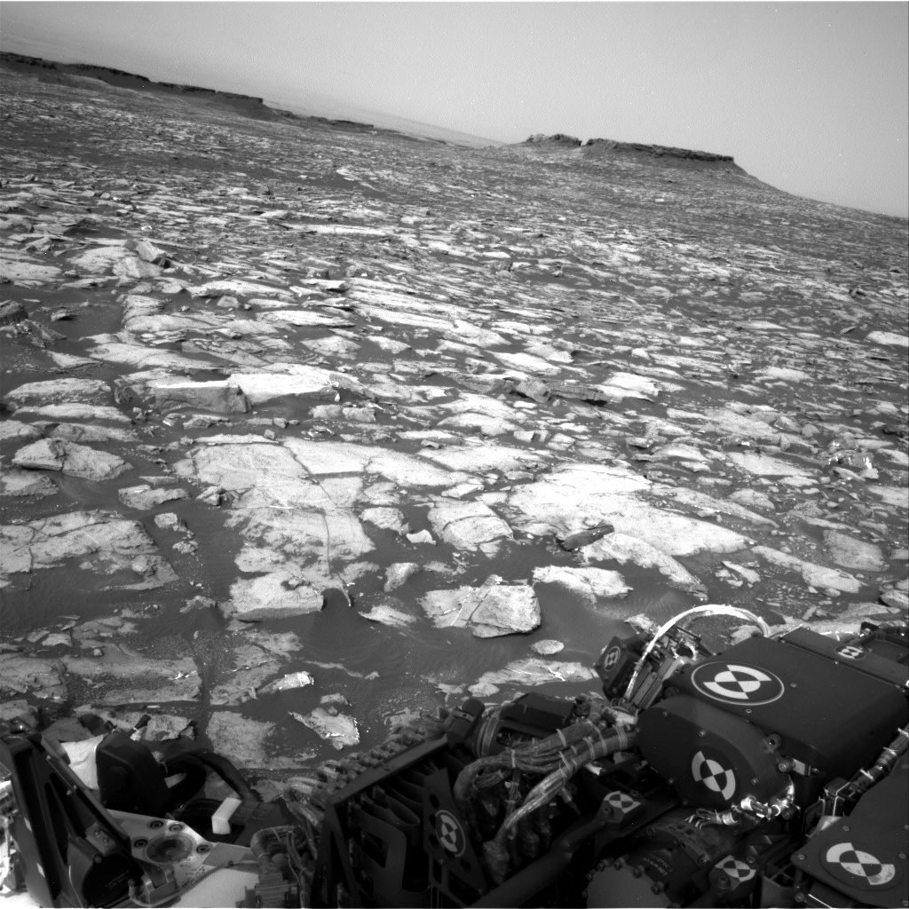 Nasa's Mars rover Curiosity acquired this image using its Right Navigation Camera on Sol 1501, at drive 2760, site number 58