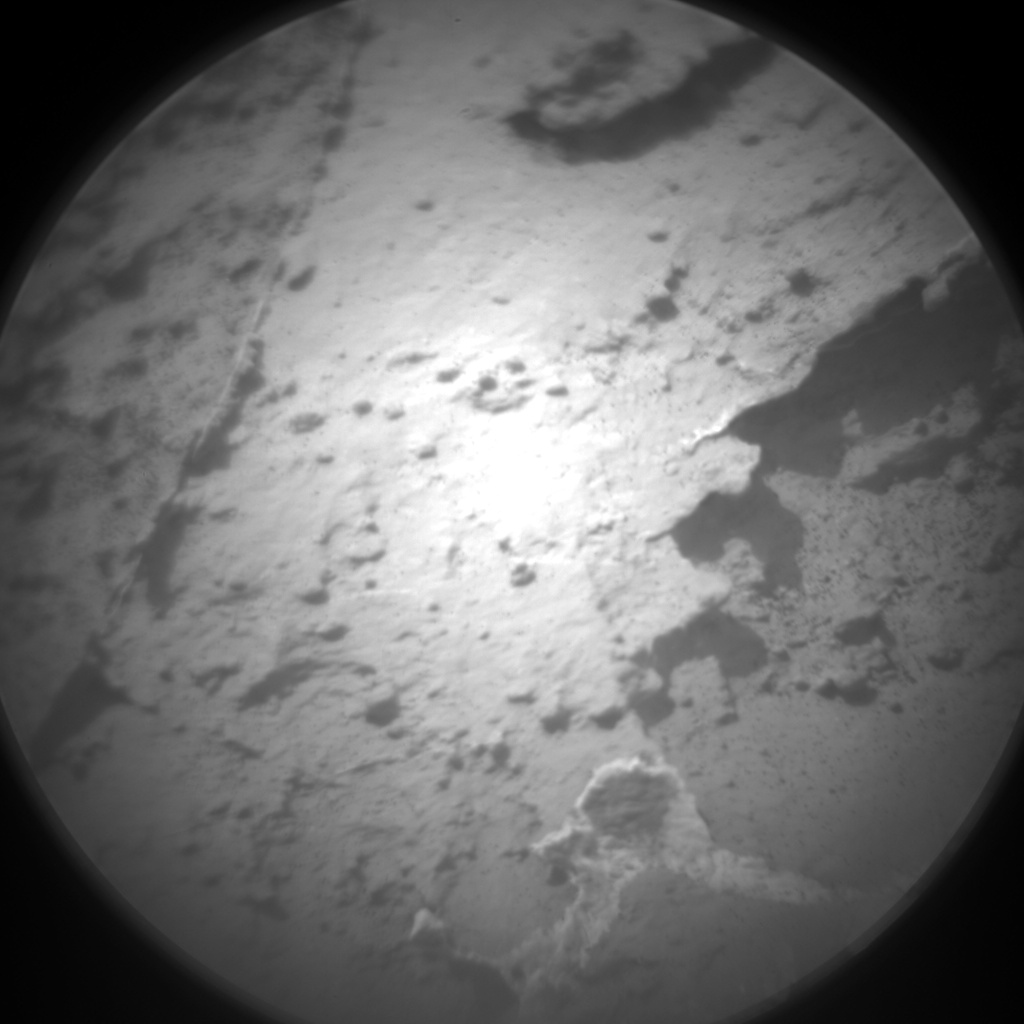 Nasa's Mars rover Curiosity acquired this image using its Chemistry & Camera (ChemCam) on Sol 1502, at drive 2760, site number 58