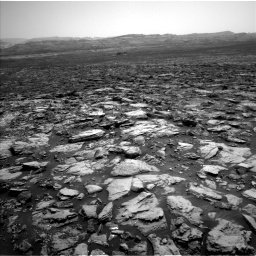 Nasa's Mars rover Curiosity acquired this image using its Left Navigation Camera on Sol 1502, at drive 2760, site number 58