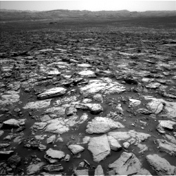 Nasa's Mars rover Curiosity acquired this image using its Left Navigation Camera on Sol 1502, at drive 2766, site number 58