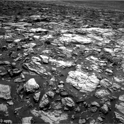 Nasa's Mars rover Curiosity acquired this image using its Left Navigation Camera on Sol 1502, at drive 2814, site number 58
