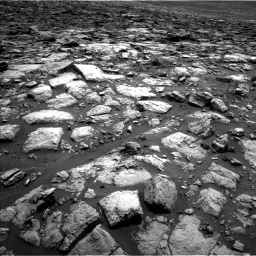 Nasa's Mars rover Curiosity acquired this image using its Left Navigation Camera on Sol 1502, at drive 2838, site number 58