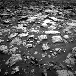 Nasa's Mars rover Curiosity acquired this image using its Left Navigation Camera on Sol 1502, at drive 2850, site number 58