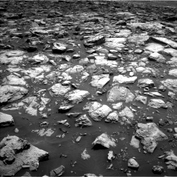 Nasa's Mars rover Curiosity acquired this image using its Left Navigation Camera on Sol 1502, at drive 2862, site number 58