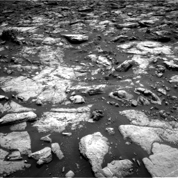 Nasa's Mars rover Curiosity acquired this image using its Left Navigation Camera on Sol 1502, at drive 2886, site number 58