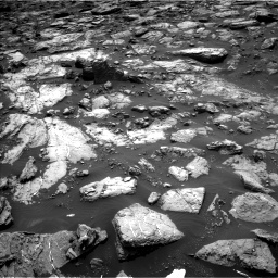 Nasa's Mars rover Curiosity acquired this image using its Left Navigation Camera on Sol 1502, at drive 2934, site number 58