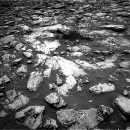 Nasa's Mars rover Curiosity acquired this image using its Left Navigation Camera on Sol 1502, at drive 2940, site number 58