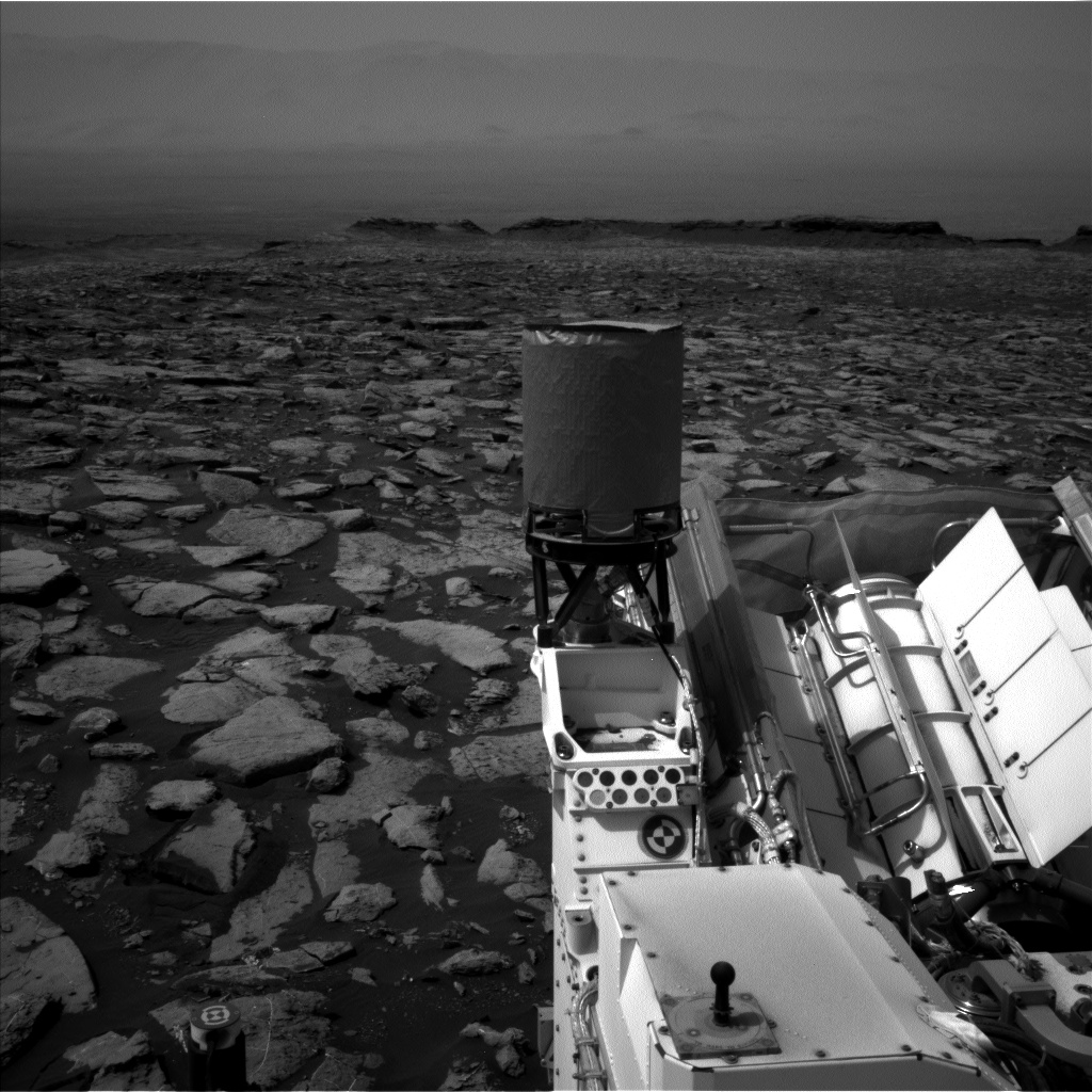 Nasa's Mars rover Curiosity acquired this image using its Left Navigation Camera on Sol 1502, at drive 2946, site number 58