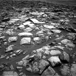 Nasa's Mars rover Curiosity acquired this image using its Right Navigation Camera on Sol 1502, at drive 2844, site number 58