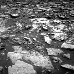 Nasa's Mars rover Curiosity acquired this image using its Right Navigation Camera on Sol 1502, at drive 2880, site number 58