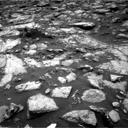 Nasa's Mars rover Curiosity acquired this image using its Right Navigation Camera on Sol 1502, at drive 2934, site number 58
