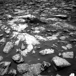 Nasa's Mars rover Curiosity acquired this image using its Right Navigation Camera on Sol 1502, at drive 2940, site number 58