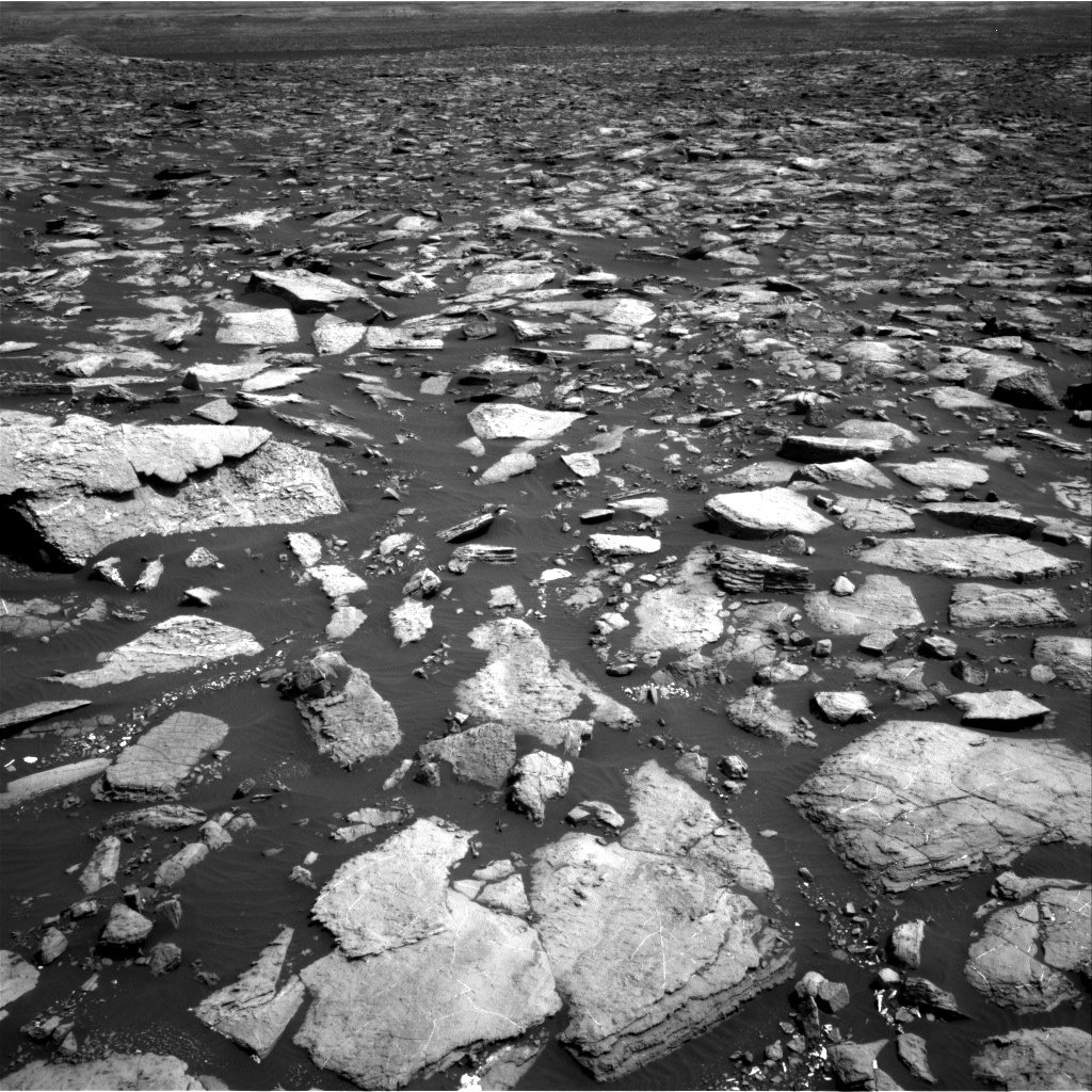 Nasa's Mars rover Curiosity acquired this image using its Right Navigation Camera on Sol 1502, at drive 2946, site number 58