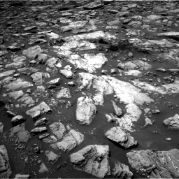 Nasa's Mars rover Curiosity acquired this image using its Left Navigation Camera on Sol 1503, at drive 2946, site number 58