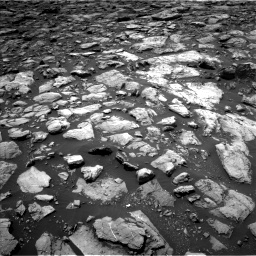 Nasa's Mars rover Curiosity acquired this image using its Left Navigation Camera on Sol 1503, at drive 2952, site number 58