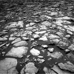 Nasa's Mars rover Curiosity acquired this image using its Left Navigation Camera on Sol 1503, at drive 2964, site number 58