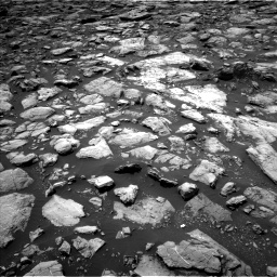 Nasa's Mars rover Curiosity acquired this image using its Left Navigation Camera on Sol 1503, at drive 2970, site number 58