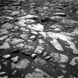 Nasa's Mars rover Curiosity acquired this image using its Left Navigation Camera on Sol 1503, at drive 2976, site number 58