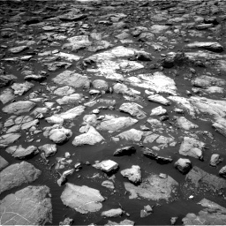 Nasa's Mars rover Curiosity acquired this image using its Left Navigation Camera on Sol 1503, at drive 2982, site number 58