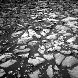 Nasa's Mars rover Curiosity acquired this image using its Left Navigation Camera on Sol 1503, at drive 2994, site number 58