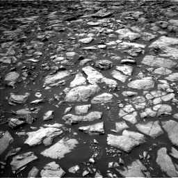 Nasa's Mars rover Curiosity acquired this image using its Left Navigation Camera on Sol 1503, at drive 3000, site number 58