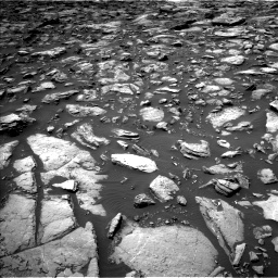 Nasa's Mars rover Curiosity acquired this image using its Left Navigation Camera on Sol 1503, at drive 3012, site number 58