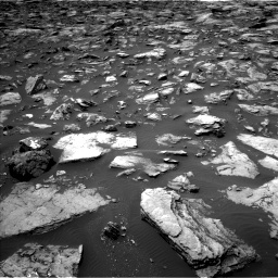 Nasa's Mars rover Curiosity acquired this image using its Left Navigation Camera on Sol 1503, at drive 3036, site number 58