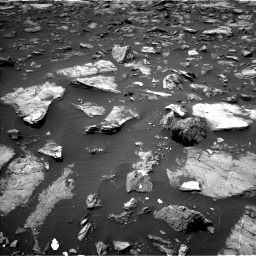 Nasa's Mars rover Curiosity acquired this image using its Left Navigation Camera on Sol 1503, at drive 3048, site number 58