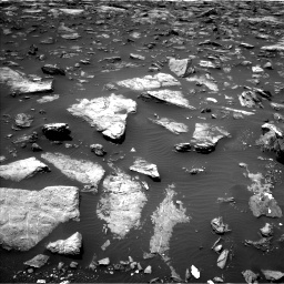 Nasa's Mars rover Curiosity acquired this image using its Left Navigation Camera on Sol 1503, at drive 3054, site number 58