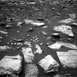 Nasa's Mars rover Curiosity acquired this image using its Left Navigation Camera on Sol 1503, at drive 3066, site number 58